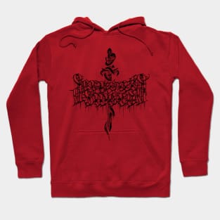 Serpent's Sword Black Logo Hoodie